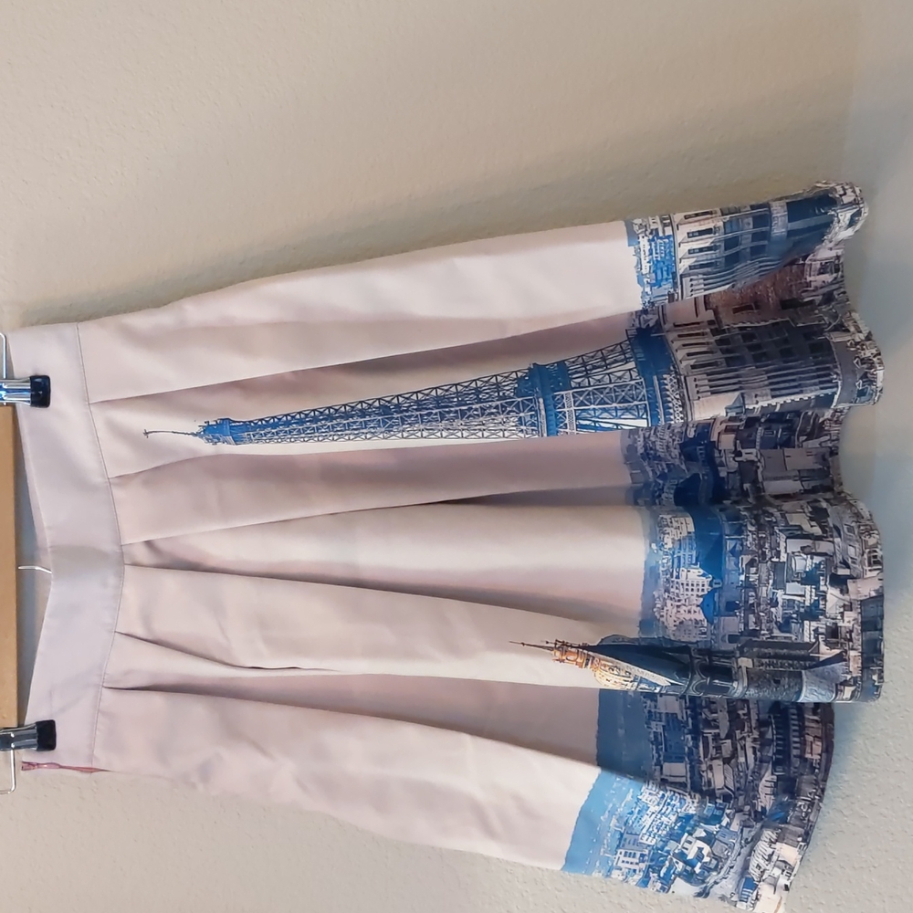 ModCloth Couture District Eiffel tower skirt